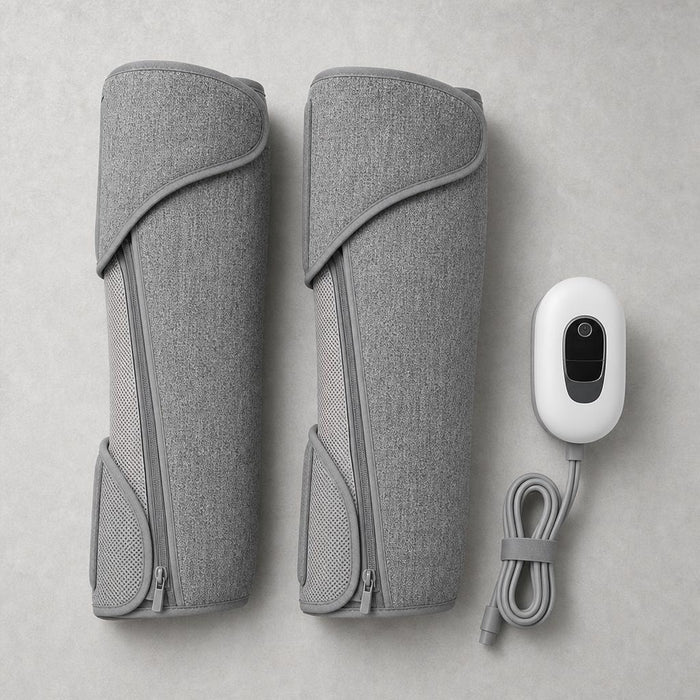 Botas de Presoterapia Destensa sobre fondo neutro